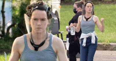 Daisy Ridley wears rollers on set of The Marsh King's Daughter - www.msn.com - Canada