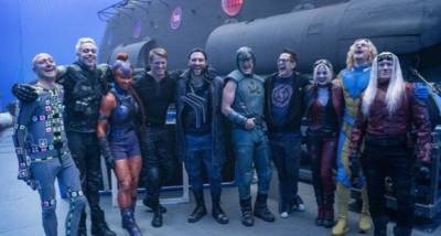 PHOTO: The Suicide Squad cast smile wide for a BTS click in director James Gunn's latest post - www.pinkvilla.com