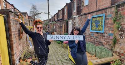 How a run-down alley in Moss Side has been transformed into a quirky urban oasis - www.manchestereveningnews.co.uk