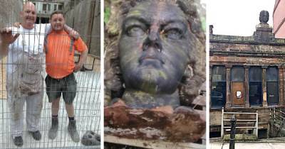 Beethoven statue that vanished mysteriously in Glasgow two years ago found by workmen - www.dailyrecord.co.uk