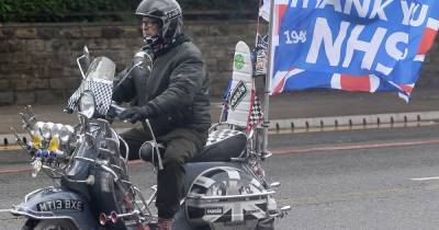 Royal Infirmary - Hundreds of motorcyclists take to the road in huge thank you to the NHS - manchestereveningnews.co.uk - Manchester - county Barton