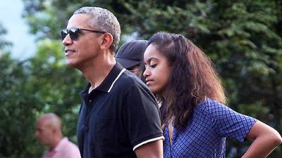 Michelle Barack Obama Post Sweet Birthday Tributes For ‘Dear’ Daughter Malia As She Turns 23 — See Pics - hollywoodlife.com