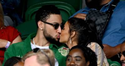 Maya Jama kisses Kendall Jenner's NBA player ex Ben Simmons at Wimbledon - www.ok.co.uk