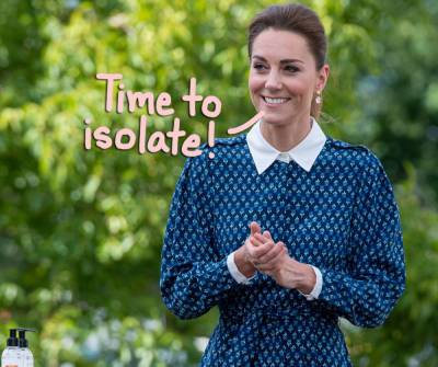 Kate Middleton Is Self-Isolating At Home After Coming Into Contact With COVID-Positive Person - perezhilton.com - Britain