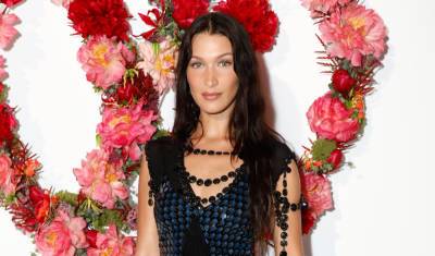 Bella Hadid Wears Fun Fringe Dress at Louis Vuitton Dinner with More Models! - www.justjared.com - France - city Valletta