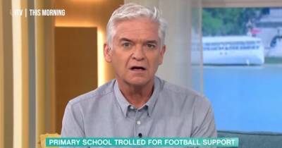 Phillip Schofield fumes 'people are so thick' after Lancashire school forced to remove video of pupils celebrating England win - www.manchestereveningnews.co.uk