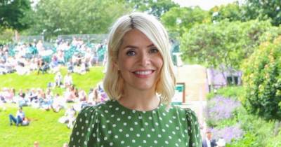 Holly Willoughby is inspired by Kate and Meghan with chic Wimbledon footwear - www.ok.co.uk - Britain