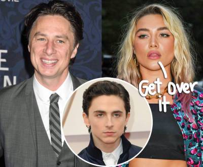 Florence Pugh Thinks Relationship With Zach Braff 'Bugs People' For Reason OTHER Than The Age Gap?! - perezhilton.com - county Garden