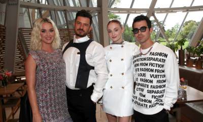 Katy Perry and Orlando Bloom hang out with Sophie Turner and Joe Jonas at Louis Vuitton event - us.hola.com - France