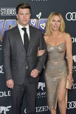 Scarlett Johansson & Colin Jost Are Pregnant With Their First Child! - perezhilton.com