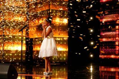 9-Year-Old Singer Victory Brinker Makes ‘AGT’ History With First-Ever Collective Golden Buzzer - etcanada.com