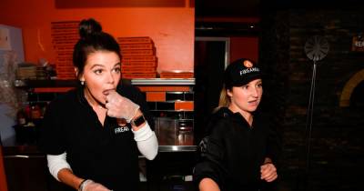 Kate Connor - Faye Brookes - Corrie and Hollyoaks stars do battle in pizza making contest - manchestereveningnews.co.uk - Italy