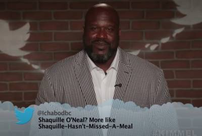 Shaquille O’Neal Claps Back After Fan Comments On His Weight In NBA ‘Mean Tweets’ Segment - etcanada.com