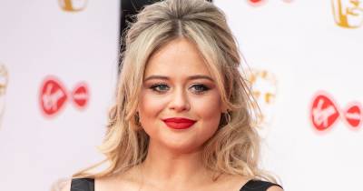 Emily Atack shows off ‘post-wig’ mermaid waves in gorgeous beauty snap - www.ok.co.uk