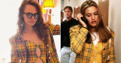 Cara Delevingne Channels Cher Horowitz — and Her Outfit Has Us Totally Buggin’ - www.usmagazine.com