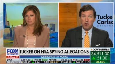 Tucker Carlson Elevates Unfounded NSA Claims to Include Leaked Emails to Journalists - thewrap.com