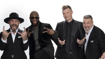 Backstreet Boys, *NSYNC, Boyz II Men Members Team Up for Las Vegas Engagement - www.etonline.com - Las Vegas