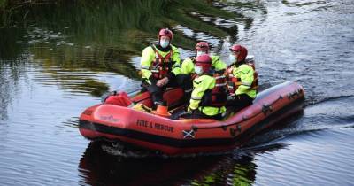 Emergency services search water in Falkirk during major response - www.dailyrecord.co.uk - Scotland