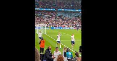 England hero Mason Mount gave his shirt to a girl in the crowd and it broke hearts everywhere - www.manchestereveningnews.co.uk - Manchester - Denmark