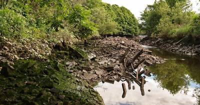 Experts investigating rubble in White Cart River confirm no pollution has been caused by the incident - www.dailyrecord.co.uk - Scotland