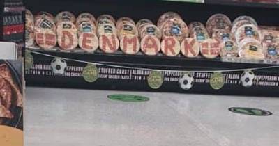 Scots Asda worker spells out Denmark using pepperoni pizza in cheeky Euro jibe - www.dailyrecord.co.uk - Scotland - Denmark