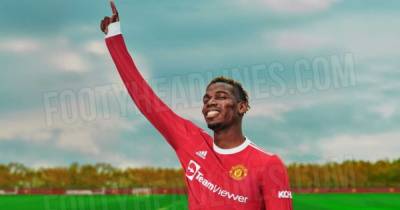 Manchester United fans have Paul Pogba transfer theory after latest kit leak - www.manchestereveningnews.co.uk - France - Manchester