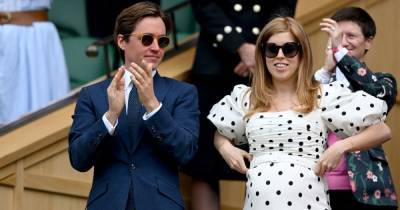 Pregnant Princess Beatrice shows off blossoming baby bump at Wimbledon with husband - www.ok.co.uk - London