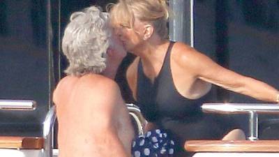 Goldie Hawn and Kurt Russell smooch during romantic getaway in Saint-Tropez - www.foxnews.com