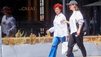 Sharon Osbourne resurfaces out to lunch with daughter Aimee after racism scandal - www.foxnews.com - Los Angeles