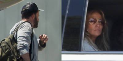 Ben Affleck & Jennifer Lopez Spotted Back in L.A. After Trip to the Hamptons - www.justjared.com - Los Angeles - Los Angeles - county Hampton