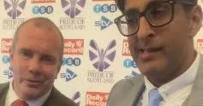 Still Game's Gavin Mitchell and Sanjeev Kohli kept in touch over lockdown by walking their dogs - www.dailyrecord.co.uk - city Sanjeev