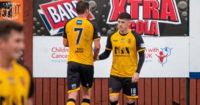 Annan Athletic's Jack Purdue makes first appearance since October 2020 horror leg break - www.dailyrecord.co.uk