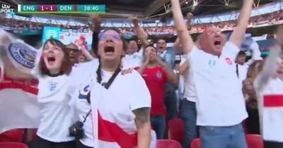 Woman who pulled sickie to watch England is sacked after being spotted celebrating on TV - www.manchestereveningnews.co.uk - Denmark - county Bradford