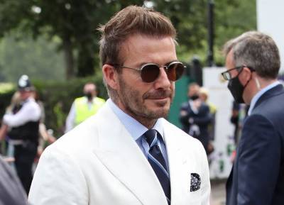 The name’s Beckham! David pulls off suave 007 impersonation at Wimbledon - evoke.ie