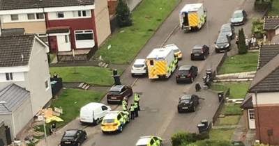 Emergency services race to 'on-going incident' as Scots street locked down - www.dailyrecord.co.uk - Scotland