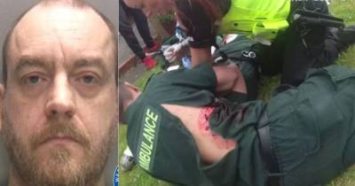 Paramedics describe moment they were stabbed by man they came to help - www.manchestereveningnews.co.uk - Manchester