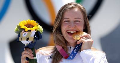 Manchester BMX star Charlotte Worthington out of the kitchen and into the Olympic fire after soaring to glory in Tokyo - www.manchestereveningnews.co.uk - Britain - Mexico - Manchester - Tokyo - Charlotte - city Charlotte