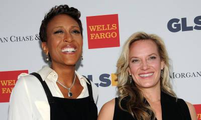 Robin Roberts and Amber Laign have the most romantic anniversary dinner - hellomagazine.com
