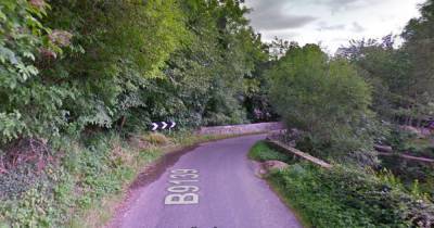 Cyclist rushed to hospital after falling from bridge into Scots burn - www.dailyrecord.co.uk - Scotland