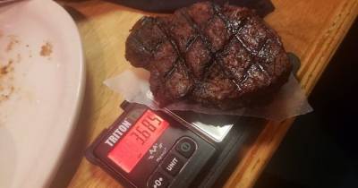 Man shames restaurant by weighing his steak at the table - www.dailyrecord.co.uk