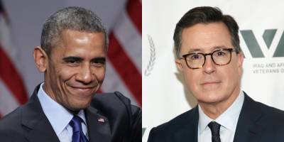 Stephen Colbert Shoots Down a Report About Obama's Birthday Party Guest List (Video) - www.justjared.com - state Massachusets