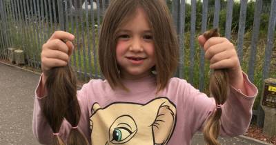Kind-hearted schoolgirl, six, donates 14 inches of her hair to The Little Princess Trust - www.dailyrecord.co.uk