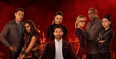 Tom Ellis - Tom Ellis & 'Lucifer' Cast Return for Season 6 Trailer on Netflix - Watch Now! - justjared.com