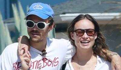 Harry Styles, Olivia Wilde all smiles during trendy LA outing after PDA-filled Italian getaway - www.foxnews.com - Los Angeles - USA - Italy