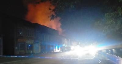 BREAKING: Huge fire engulfs famous Airdrie restaurant - www.dailyrecord.co.uk - Scotland