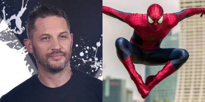 Tom Hardy Reveals If He'd Want to Do a Venom/Spider-Man Crossover Movie - www.justjared.com