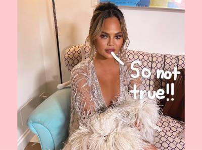 Chrissy Teigen SLAMS Accusations That She Deletes Negative Comments From Her Social Media Posts - perezhilton.com