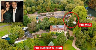 George and Amal Clooney face privacy issues at £12m Berkshire home - www.msn.com