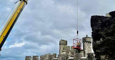 Work at Gwrych Castle gets underway for latest I'm a Celebrity series - www.msn.com