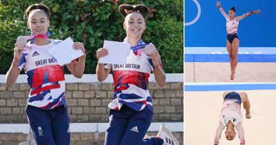 Team GB gymnast twins celebrate GCSE results - www.msn.com - Tokyo